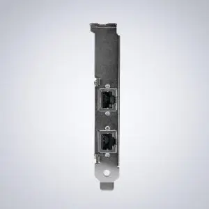 2-CH 10G/5G/2.5G/1G PoE+ NBASE-T Ethernet Card