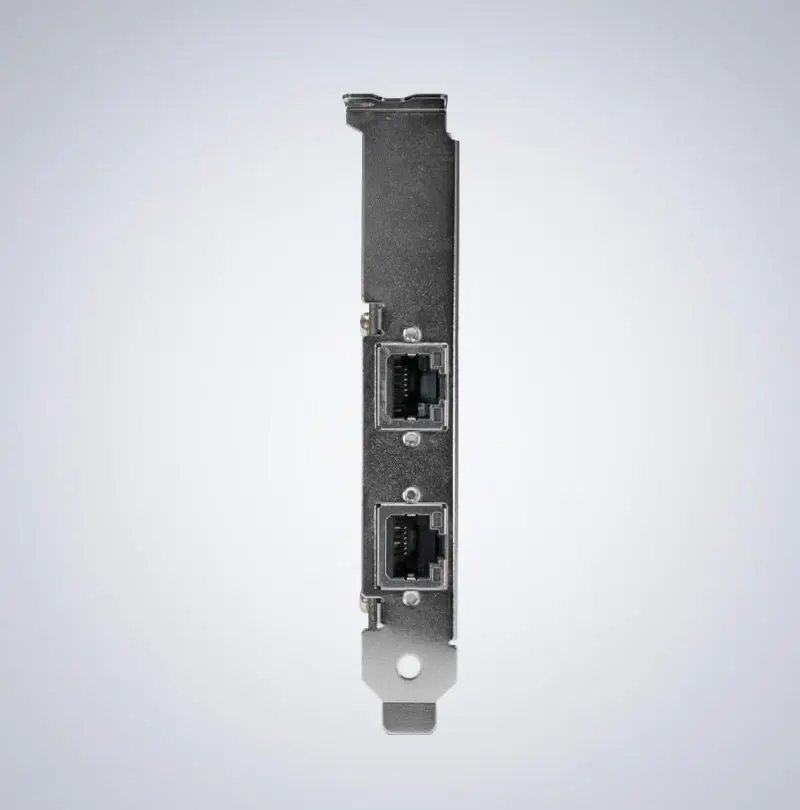 2-CH 10G/5G/2.5G/1G PoE+ NBASE-T Ethernet Card