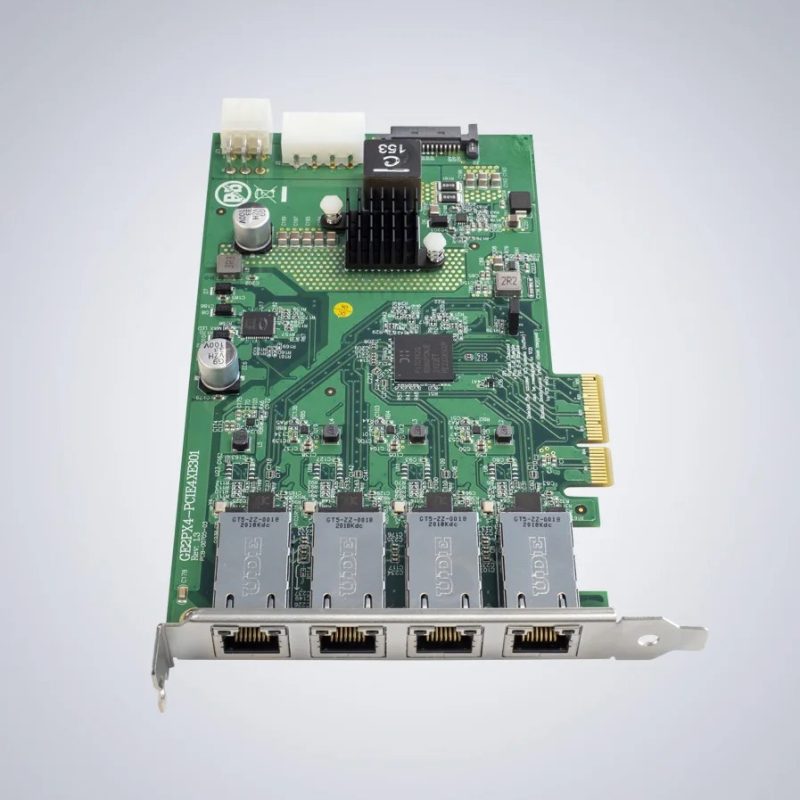 4-CH 2.5G/1G PoE+ Ethernet Card